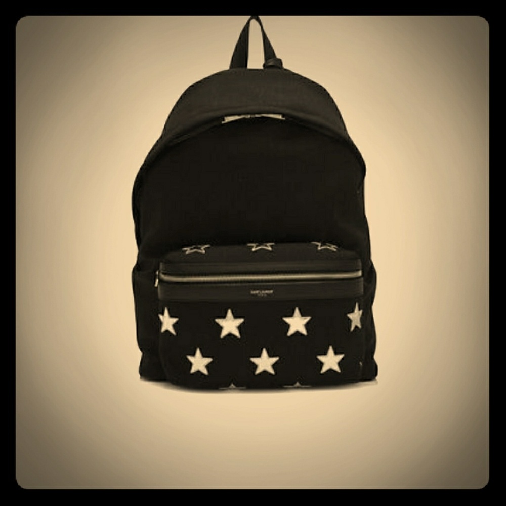 Authentic Saint Laurent star backpack